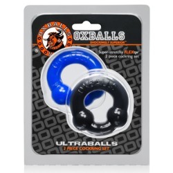 Pack Cockrings Ultraballs Oxballs Noir-Bleu