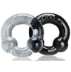 Oxballs ULTRABALLS 2 Pack Cockring Black-Clear