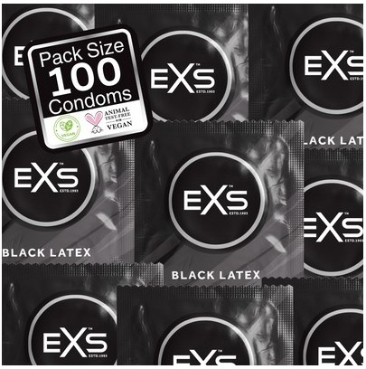 Préservatifs latex noirs BLACK x100- PRESERVATIF COULEUR en stock sur Fun et plaisirs