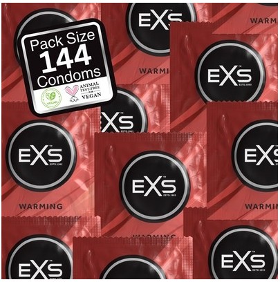 Préservatifs effet Chauffant x144- PRESERVATIF EFFETS en stock sur Fun et plaisirs