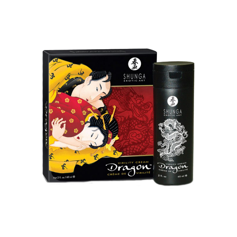 SHUNGA Crème de virilité Dragon 60mL SHUNGA Crème de virilité Dragon 60mL