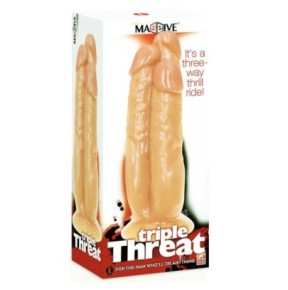 Gode Triple Threat 26 x 8.5cm