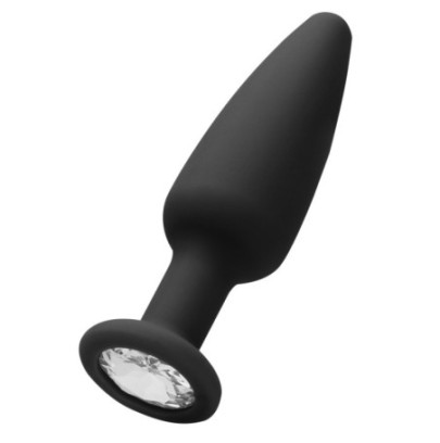 Plug Bijou Silicone Cone Diamond 9 x 3 cm- Bijoux Anal en stock sur Fun et plaisirs