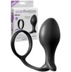 Plug anal Gasm avec cockring 10cm