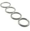 Lot de 4 cockrings en métal ROUND LIGHT | Diamètre de 35 à 50mm