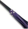 MARTINET BRINS EN CUIR VIOLET - 78cm - MANCHE EN BOIS