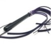 MARTINET BRINS EN CUIR VIOLET - 78cm - MANCHE EN BOIS