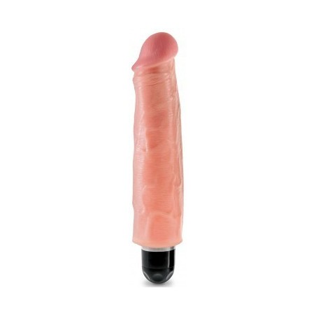 Gode vibrant King Cock Stiffy 18 x 4.5 cm Flesh- Godes Vibrants en stock sur Fun et plaisirs