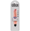 Gode vibrant King Cock Stiffy 18 x 4.5 cm Flesh