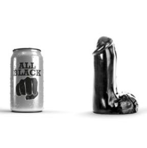 Gode AB41 Joystick All Black 11 x 5cm- Dildos Noir en stock sur Fun et plaisirs