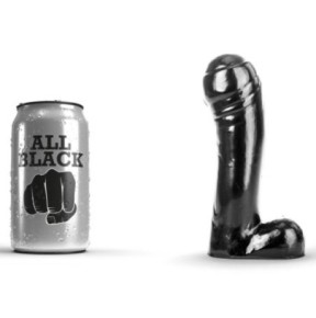 Gode AB44 Mallet All Black 13 x 4.5cm- Dildos Noir en stock sur Fun et plaisirs