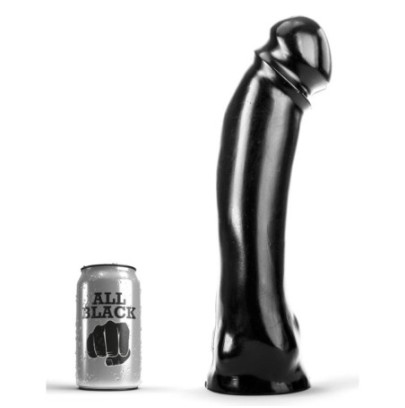 Gode AB50 Big Time All Black 29 x 7.2cm- Dildos XL - Largeur + de 6cm en stock sur Fun et plaisirs