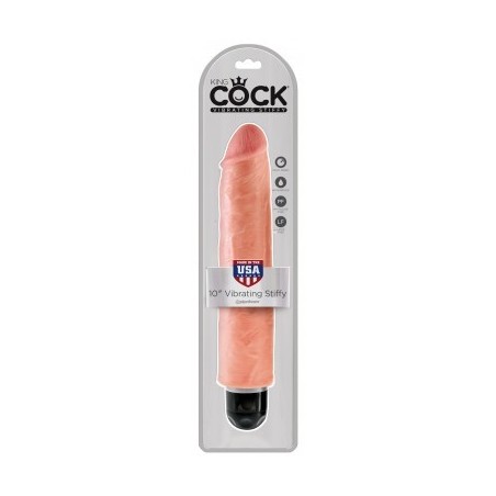 Gode XL vibrant King Cock Stiffy 25 x 5.5cm Flesh