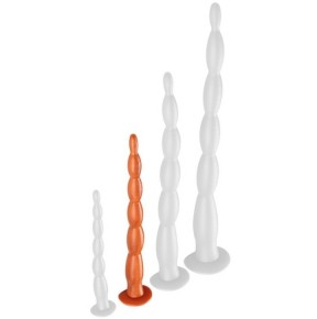 Gode Scale Beads M 40 x 4 cm- GODE EN SILICONE en stock sur Fun et plaisirs