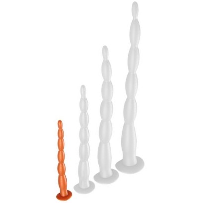 Gode Scale Beads S 30 x 3 cm- GODE EN SILICONE en stock sur Fun et plaisirs