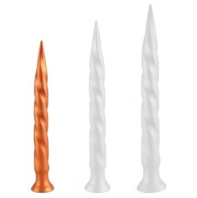 Gode Long Tail S 34 x 3.5 cm- GODE EN SILICONE en stock sur Fun et plaisirs