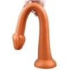 Gode Whale Dildo S 38  x 3.8 cm - Pointe 3.5 cm