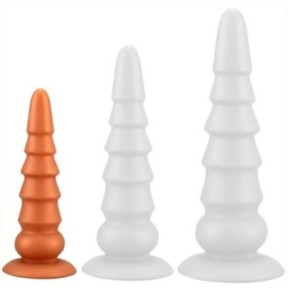 Plug Pagoda S 19 x 5 cm- PLUG ANAL SILICONE en stock sur Fun et plaisirs