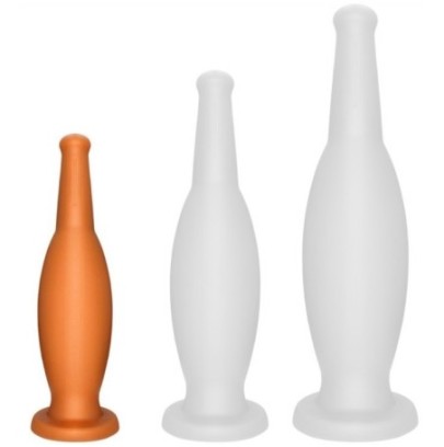 Plug Bottle S 17 x 4 cm- PLUG ANAL SILICONE en stock sur Fun et plaisirs