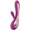 Vibromasseur Soraya 2 22 x 3.5 cm Mauve