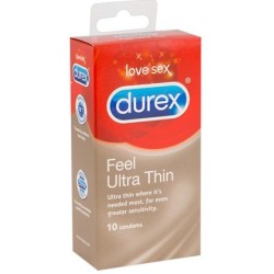Préservatifs Durex Ultra Thin x10