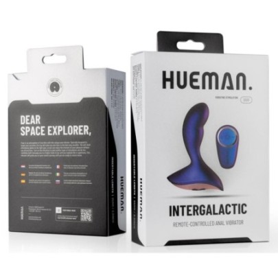 Stimulateur de prostate Intergalactic Hueman 8.5 x 3.2cm