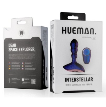 Stimulateur de prostate vibrant Interstellar Hueman 8.5 x 3cm