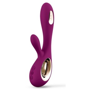 Vibromasseur SORAYA WAVE 22 x 3.8 cm Mauve- Rabbits Vibrants en stock sur Fun et plaisirs