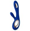 Vibromasseur Soraya Wave 22 x 3.8 cm Bleu nuit