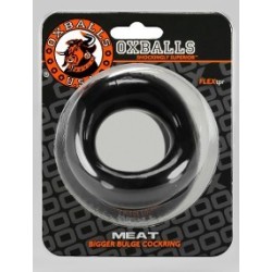 Cockring Meat Bigger Bulge Noir- Cockrings Flexibles en stock sur Fun et plaisirs