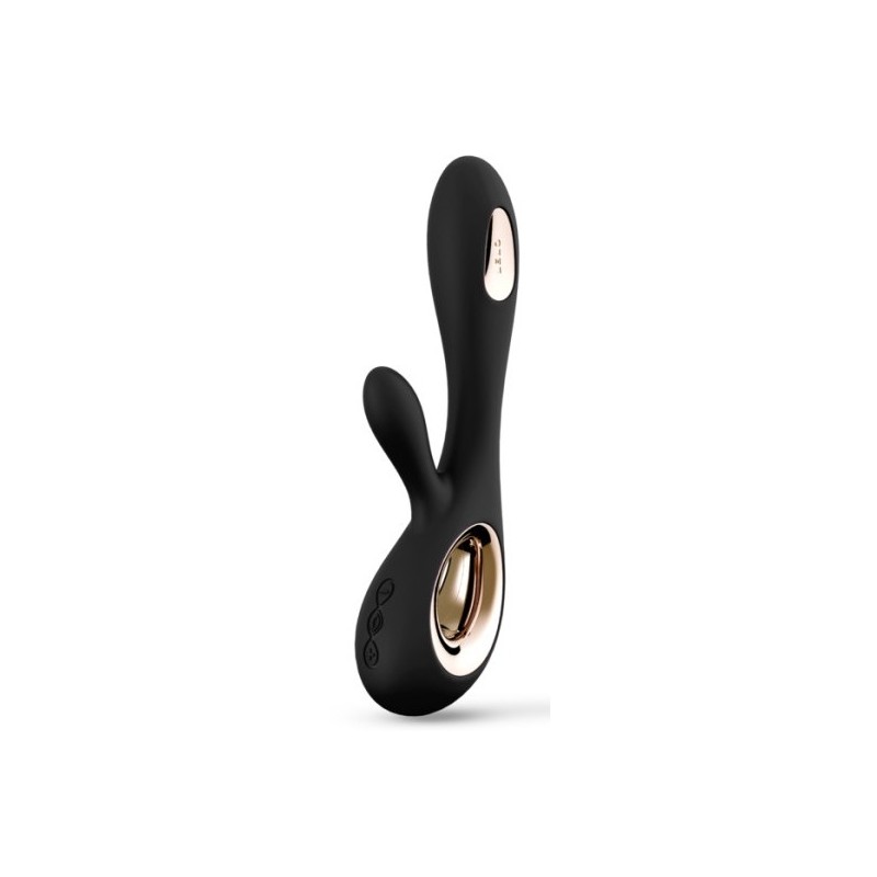 Vibromasseur Soraya Wave 22 x 3.8 cm Noir