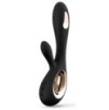 Vibromasseur Soraya Wave 22 x 3.8 cm Noir