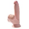 Gode réaliste 3D Cock Swinging Balls 15  x 4 cm