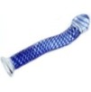 Gode en verre Blue Wave 17.5 x 2.6 cm