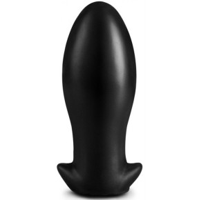 Plug Silicone Saurus Egg XL 16.5 x 7.3cm Noir