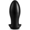 Plug Silicone Saurus Egg XL 16.5 x 7.3cm Noir