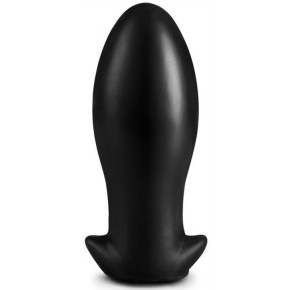 Plug silicone Saurus Egg S 10 x 4.5 cm Noir