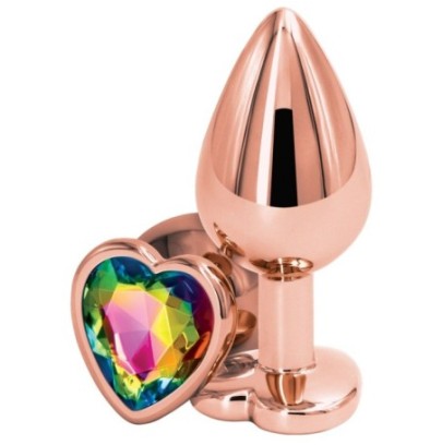 Bijou anal Heart Rose M 7 x 3.5cm- Bijoux Anal en stock sur Fun et plaisirs