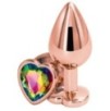 Bijou anal Heart Rose M 7 x 3.5cm