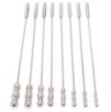 Lot de 8 tiges d'urètre Dilator Beads 28cm - Diamètre de 7 à 14mm