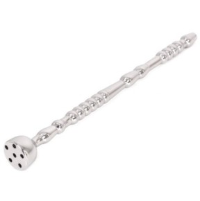 Tige à urètre percée Shower Head 13cm - Diamètre 7mm- Plugs Urètre Percé en stock sur Fun et plaisirs