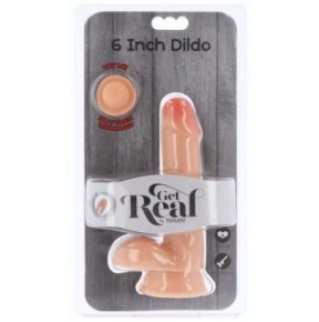 Gode réaliste Get Real Dual Density 13 x 3.3 cm