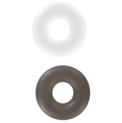 Cockrings souples STUD 15mm x 2- Cockrings Flexibles en stock sur Fun et plaisirs