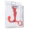 Stimulateur de prostate Power Plug 10 x 3 cm Rouge