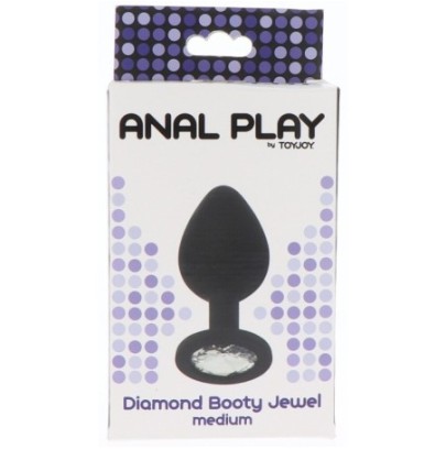 Plug Bijou Diamond Booty M 7 x 3.5 cm