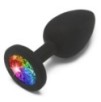 Plug Bijou Rainbow  S 6 x 2.8 cm