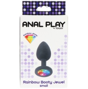 Plug Bijou Rainbow  S 6 x 2.8 cm