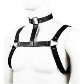 Harnais CHEST BELT Noir- Harnais Homme en stock sur Fun et plaisirs