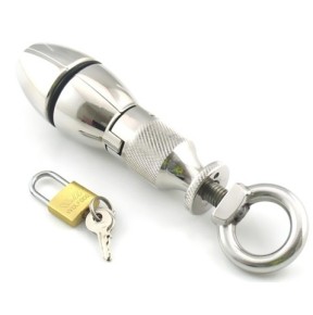 Plug anal de chasteté Ass Lock 11 x 6 cm- Cages de Chasteté en stock sur Fun et plaisirs