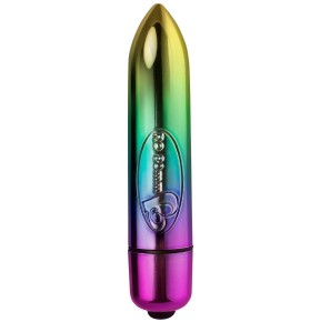 Mini Vibro RO 8cm 7 Vibrations Rainbow- 100% Clitoris en stock sur Fun et plaisirs